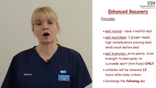 Pre operative Information for Planned Caesarean Birth