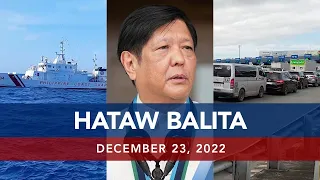 UNTV: Hataw Balita Pilipinas | December 23, 2022