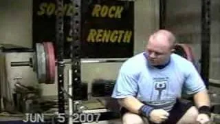 420 lb RAW Bench Press x 3 reps(1 rep every 30 seconds)6/5