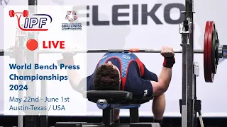 Men Masters Classic, 105 kg - World Bench Press Championships 2024