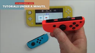 How to Pair Joy-Con Controllers to Nintendo Switch Lite