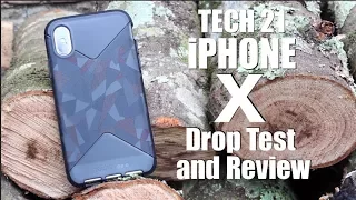 iPhone X Tech 21 DROP TEST and Full Review!