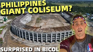 GIANT PHILIPPINES COLISEUM! Driving Across Bicol Region (Surprised In Sorsogon)