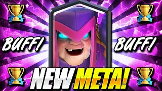 ZERO LOSSES!! NEW BUFFED MOTHER WITCH IS INSANE IN CLASH ROYALE!! Clash Royale Best Deck 2021