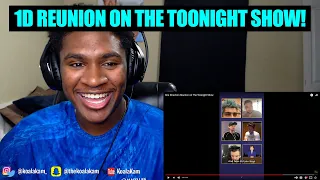 how did they do this?? One Direction Reunion on The Toonight Show | REACTION