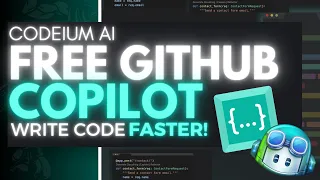 Codeium: FREE Github Copilot! A POWERFUL AI Code Generator! (Installation Tutorial)