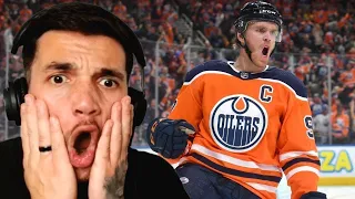 Clueless Guy Reacts to Connor McDavid