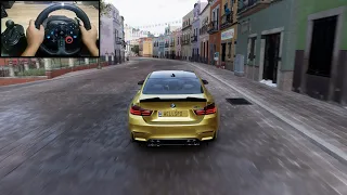 BMW M4 Coupe - Forza Horizon 5 Driving and Customization | Logitech G29 | Gameplay