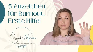 5 Anzeichen für Burnout und erste Hilfe!