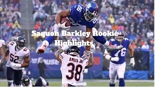 Saquon Barkley Rookie Highlights l  2018-2019 Season