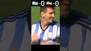 Argentina VS Iran 2014 Fifa World Cup Highlights #youtube #shorts #football