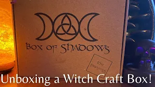 Unboxing a Witch Craft Box! (Box of Shadows)