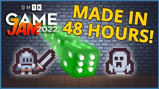 Making a Dice Base Rogue-like in 48 Hours - GMTK Game Jam 2022 Devlog