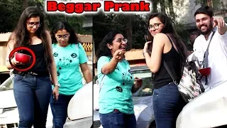 Beggar with a Twist Prank part 1 | Pranks in India 2018 | callme4 | Unglibaaz