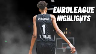 "Best Prospect Since LeBron" 🔥 7'4" Victor Wembanyama EuroLeague Highlights