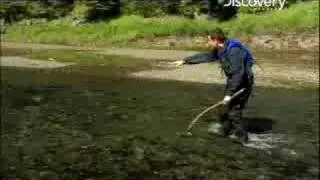 Man vs. Wild - Alaska Fishing Salmon