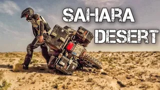 STUCK in WESTERN SAHARA | Motorcycle World Tour | Africa #2