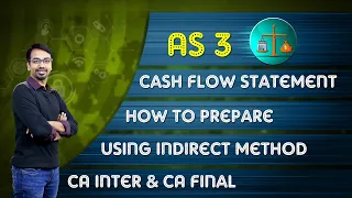 CA Inter| AS 3| Cash Flow Statement using Indirect Method | Logic & Tricks for Exams