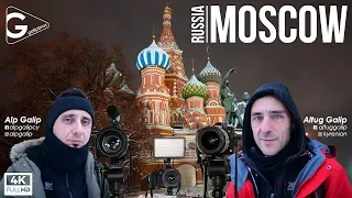 Moscow Christmas 2022 & New Year in Russia Winter 4K