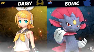 Kagamine Rin vs Weavile MEGA Smash [xyz-damien8920 Request Qui]: SSBU Mods -By MisterEmruld/Happy190