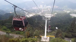 Genting Highland Kuala Lumpur - Cable Car ,Shezza naik kereta gantung kaca || Shezza 1'st Turning