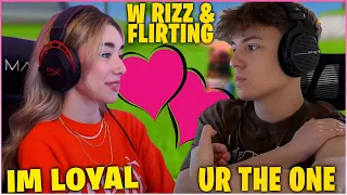 SOMMERSET Uses *RIZZ* On CLIX For The FIRST TIME & Cant STOP Flirting With EACH Other! (Fortnite)