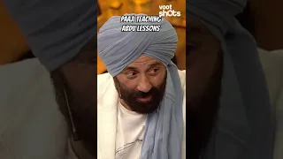 Sunny Deol teaching GADAR dialogues to Abdu | Bigg Boss 16 | बिग बॉस 16