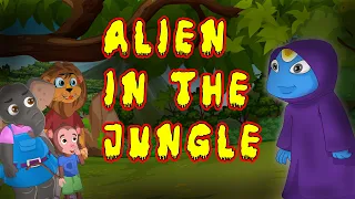 Alien In The Jungle | English Moral Story | English Cartoon | Maha Cartoon Tv English | MCT English