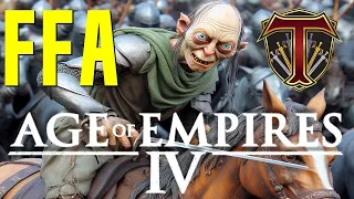 THE DREADED FFA MATCHES | Age of Empires 4 FFA Games