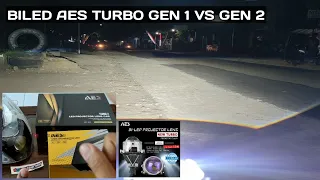 PROJECTOR BILED AES TURBO GEN 1 VS BILED AES TURBO GEN 2‼️Apa beda nya?