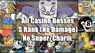 Cuphead- King Dice (All Casino Bosses): S Rank (No Damage/No Equipment)