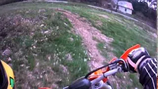 KTM 525 Sx  onboard