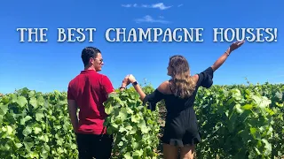 The BEST champagne houses to visit! - Champagne region