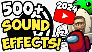 500+ MODERN SOUND EFFECTS PACK 2024 FREE DOWNLOAD