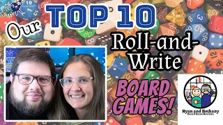 Our TOP 10 Roll-and-Write Games!