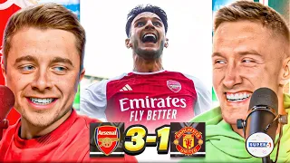 ChrisMD REACTS to Arsenal 3-1 Man Utd!