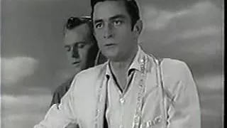 Johnny Cash "I Walk The Line" 1950's Live TV