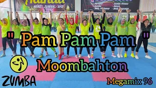 MM 96 Pam Pam Pam - Moombahton - CHCKN - Megamix @AdindaAeroZumba