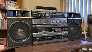 Amazing Performance + Superadio Tuner! 1984 GE Model 3-5266B Boombox