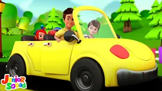 Driving Down The Road + More Car Vehicles and Rhymes by Kids Tv