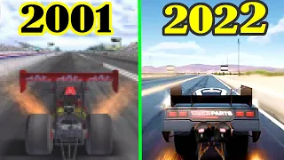 Evolution of NHRA Games ( 2001-2022 )