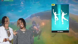 Fortnite Montage - “Fly N Ghetto” (Ayo & Teo) *MY WORLD EMOTE*