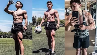 MUSCULAR FOOTBALLER - TRISTYN LEE || Most Insane Videos