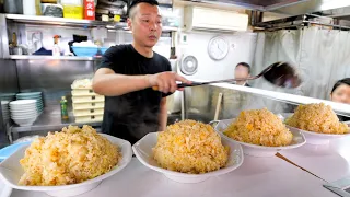 Unbelievable Fried Rice Rush! Great Chinese Restaurant in Tokyo Busy With Hungry Men!