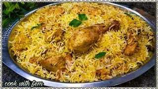 World Famous Hyderabadi Chicken Dum Biryani-हैदराबादी चिकन दम बिरयानी-Authentic Chicken Dum Biryani