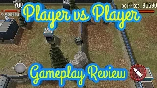 Tank Battle: Heroes|| PvP mode gameplay|| Multiplayer mode gameplay review!!