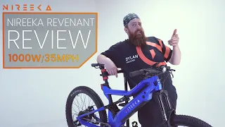 Nireeka Revenant E-bike Review with 1000w Motor and 35mph Max Speed!