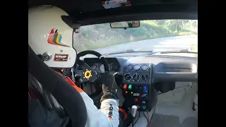 3ème manche de course slalom de Mandelieu 205 Rallye grA n°22 (dommage pour la vitesse ratée 😡)