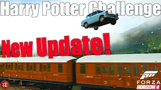 Forza Horizon 4: NEW UPDATE!! Harry Potter Challenge + ALL SEASONAL REWARDS!