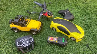 Best RC Helicopter 3.5 Channel & 2RC Racing Car Unboxing and Test #helicopter#supercars